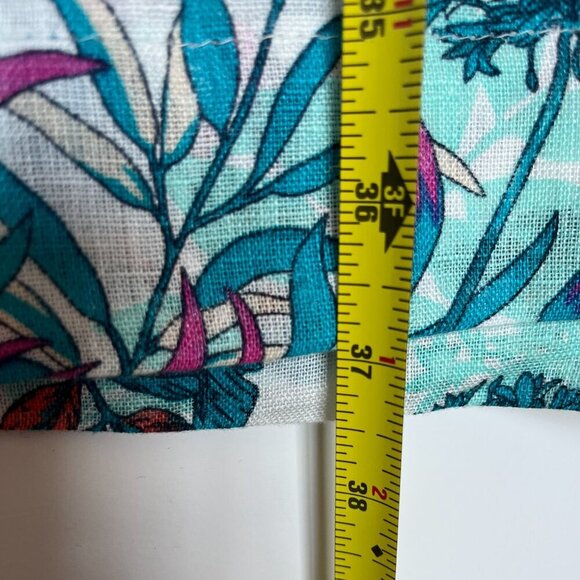 Cynthia Rowley Linen Wide-Leg Pants M - Picture 8 of 11